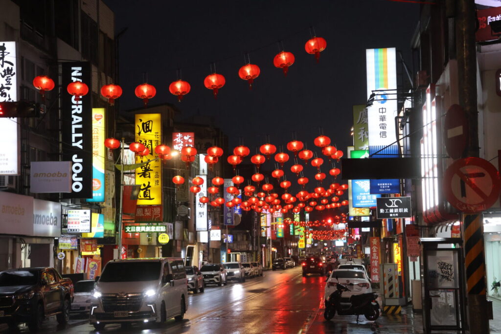 台湾台東花蓮の夜